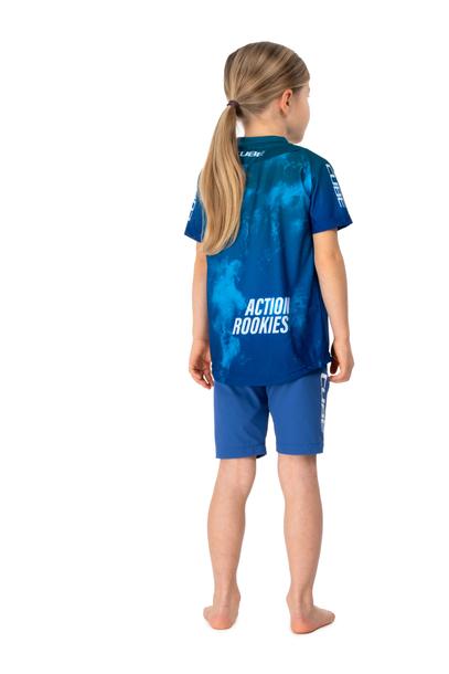 Cube MTB Baggy Short ROOKIE X Actionteam blue