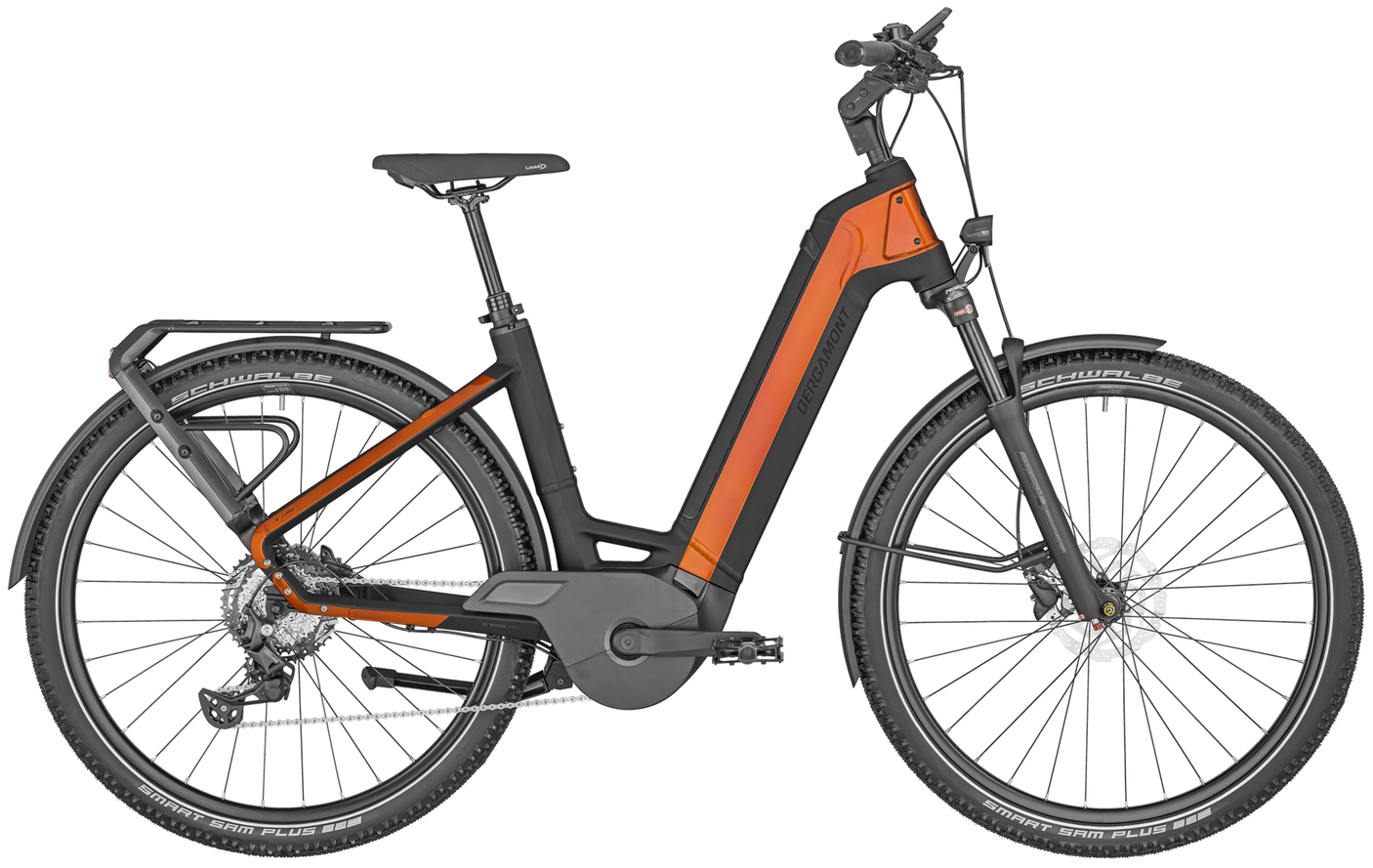 Bergamont E-Ville SUV Tour Wave 625 shiny dirty orange