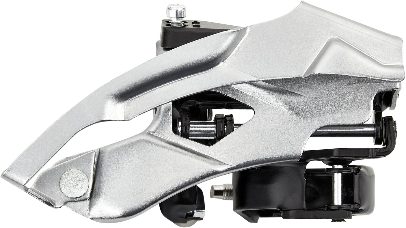 Shimano Altus FD-M370 Umwerfer 3x9-fach Schelle Dual-Pull schwarz/silber