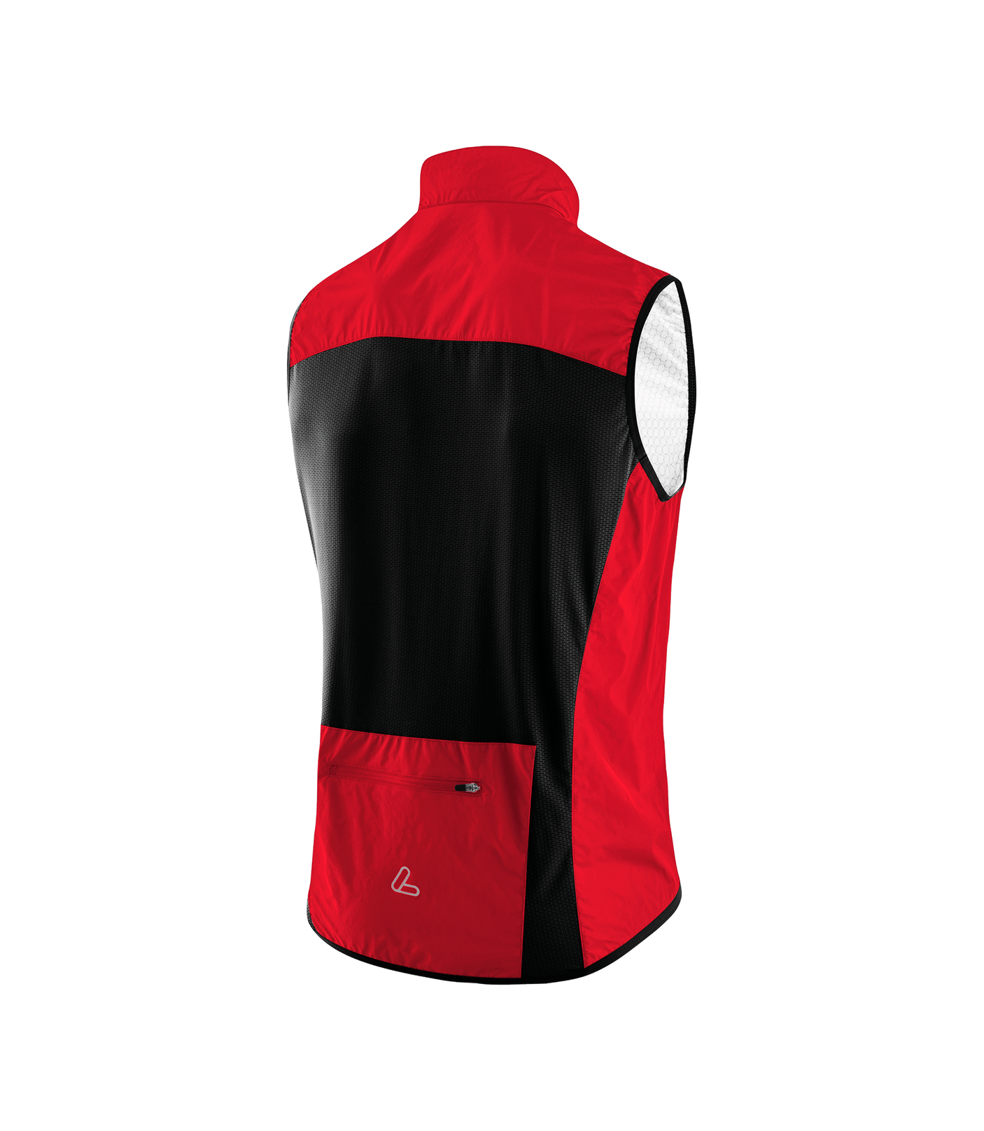 Löffler M Bike Vest Cf Wpm Pocket Red