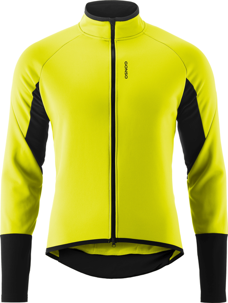 Gonso ROAD JACKET SOFTSHELL 2 M safety yellow