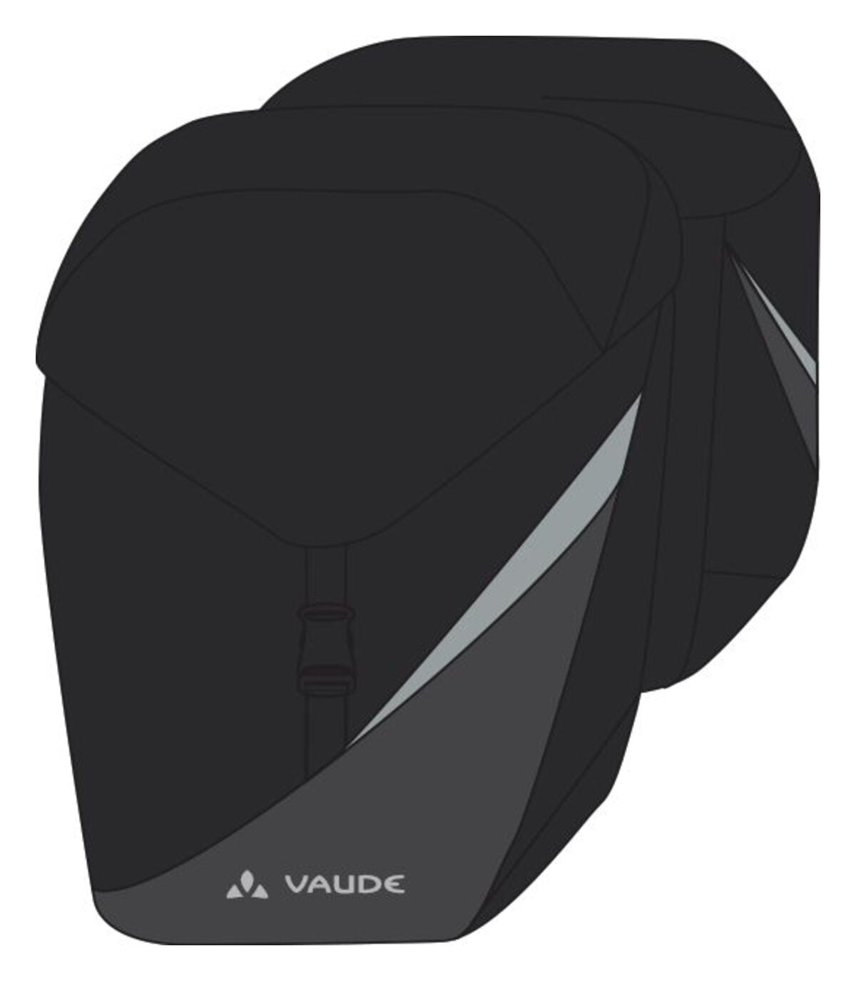 VAUDE TwinRoadster schwarz