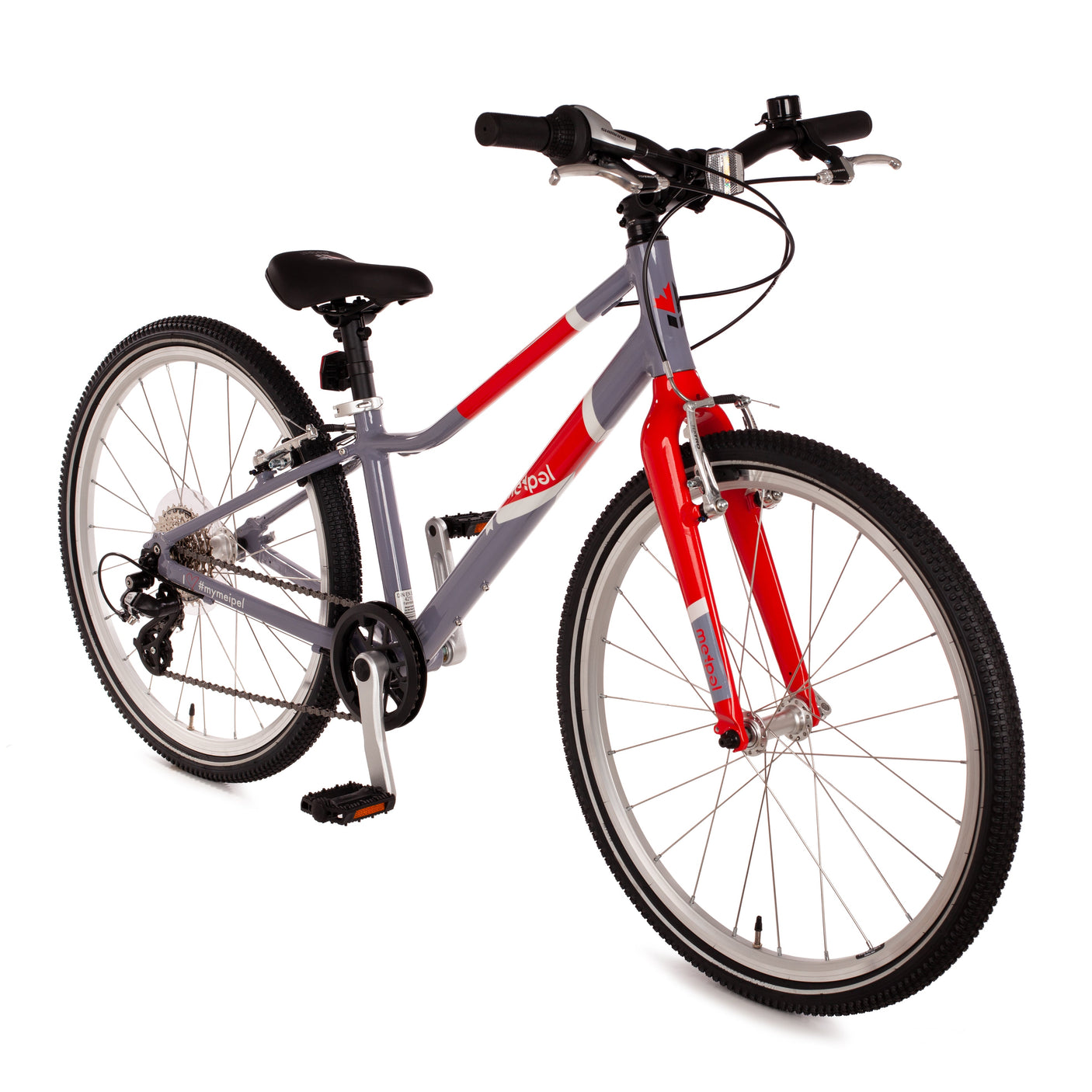 Meipel LITE Urban Kid Bike 24" Grau/Rot (2025)