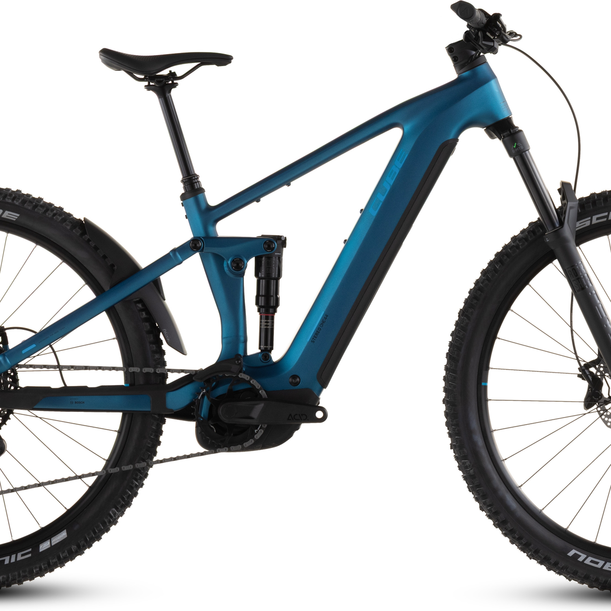 cube stereo hybrid 120 anhänger Cube Stereo Hybrid ONE44 EX 800 (2026) | 27,5/29 Zoll E-MTB Fully | electricblue´n´blue