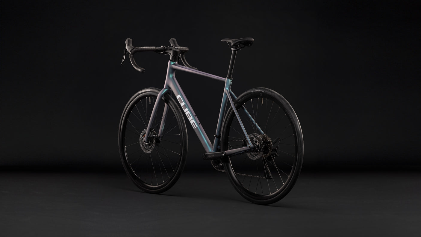 Cube Attain Race smaragdgrey´n´white (2027)