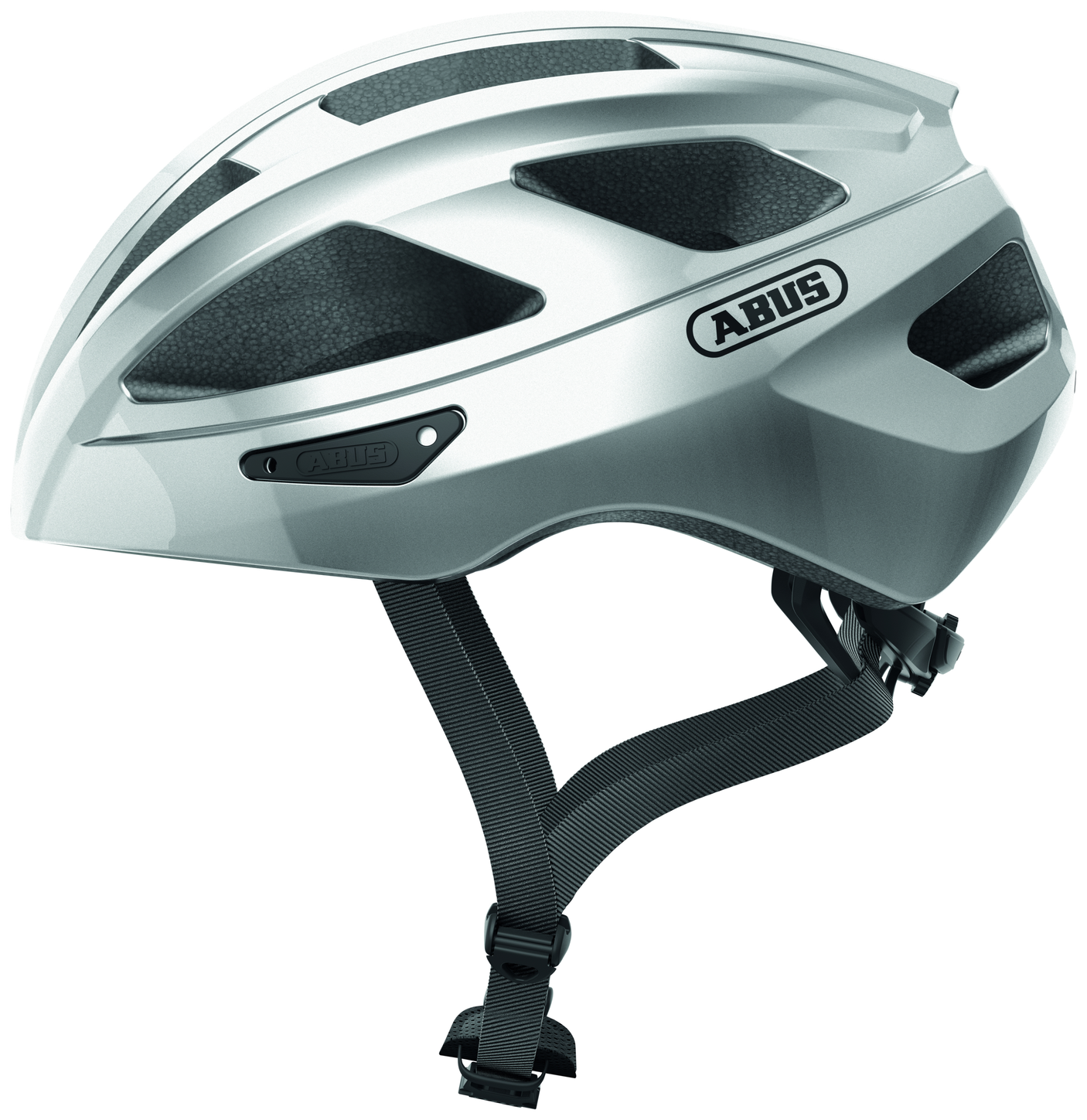 Abus Fahrradhelm Macator gleam silver