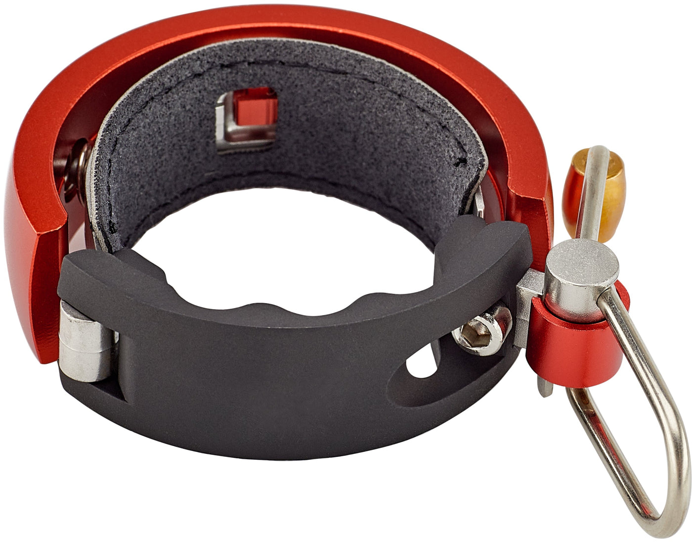 Knog Oi Luxe Fahrradklingel  black/red