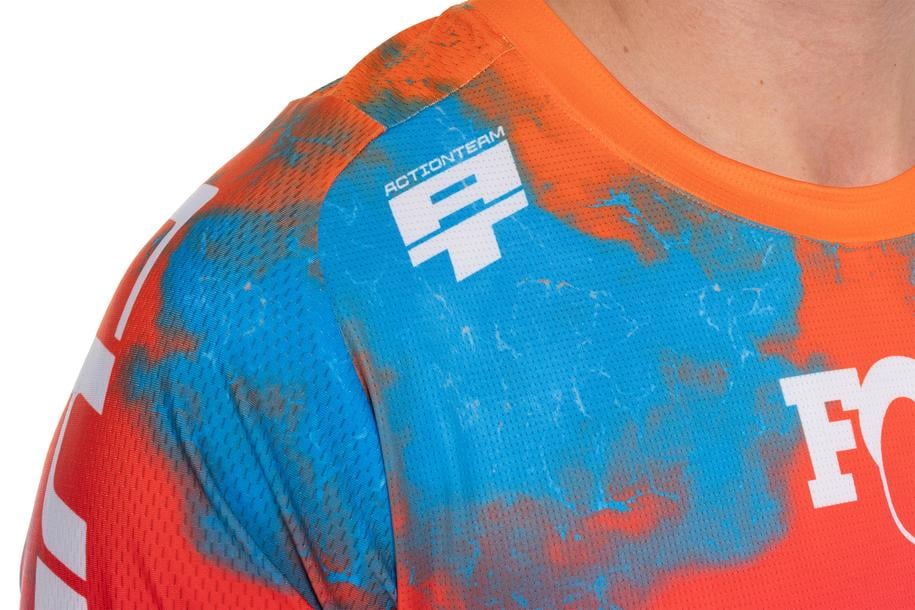 Cube MTB Trikot X Actionteam kurzarm blue´n´pink´n´orange