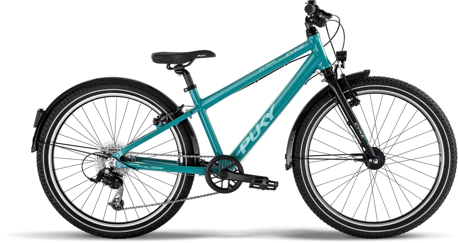 PUKY CYKE 24-8 ACTIVE turquoise/black (2026)