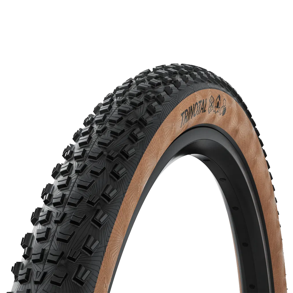 Continental Trinotal Trail Grip Falt 28" Faltreifen schwarz / transparent skin
