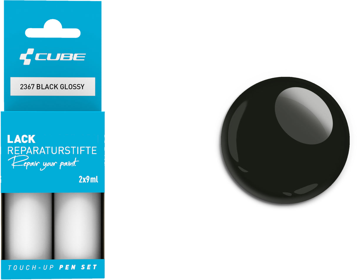 CUBE Lackstift Set BLACK glossy 2367