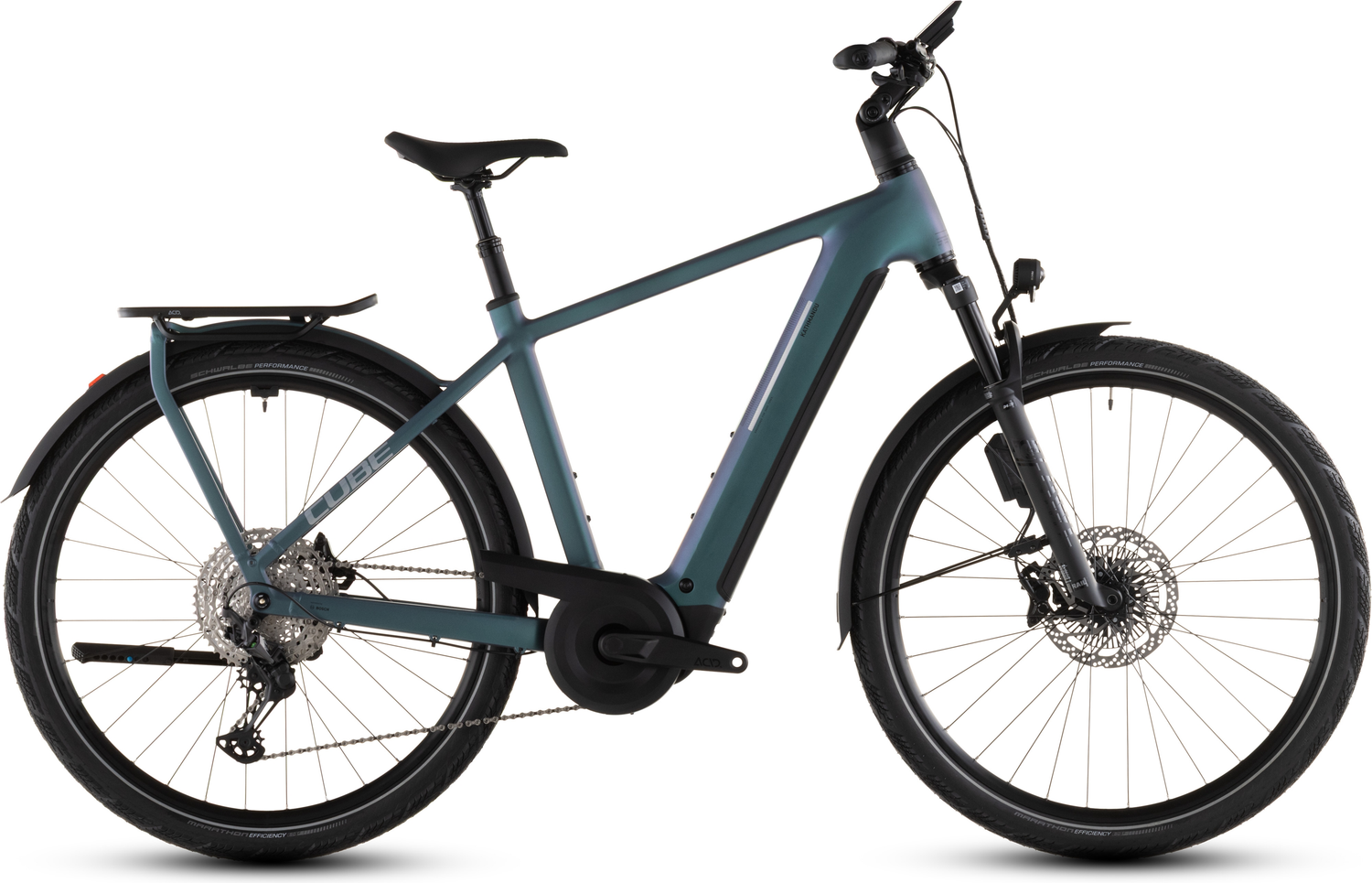 Cube Kathmandu Hybrid EXC 800 smaragdgrey´n´prism (2026)