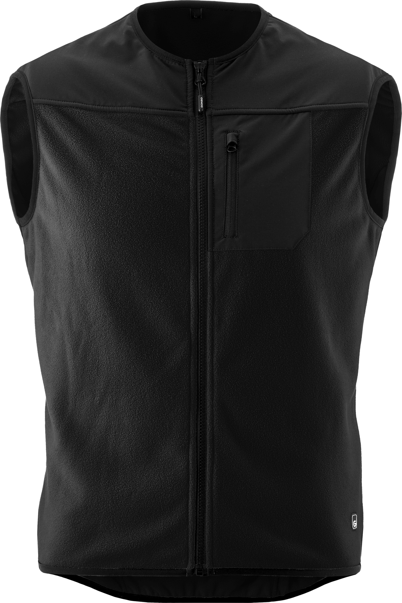 Gonso ADVENTURE VEST FLEECE black