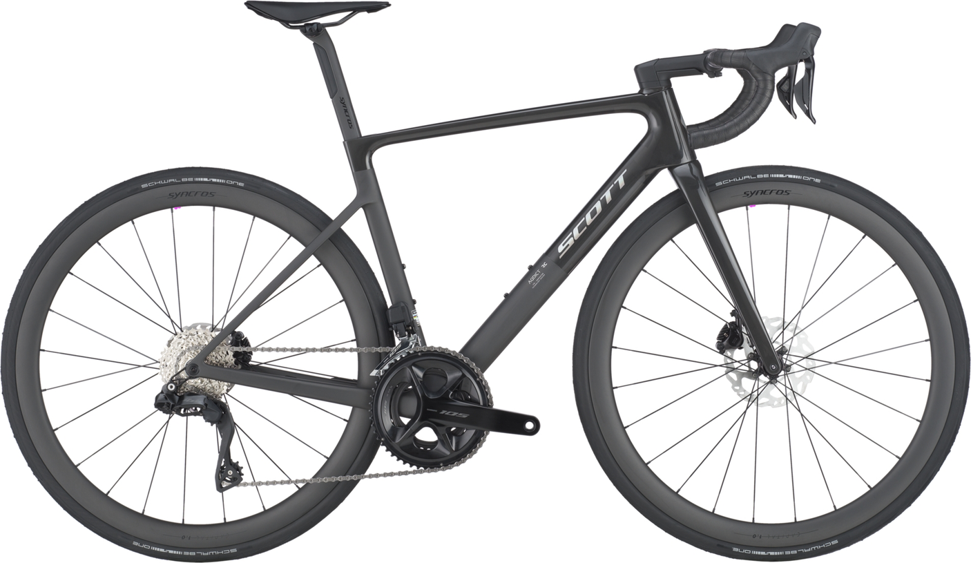 Scott Addict RC 30 carbon black (2025)