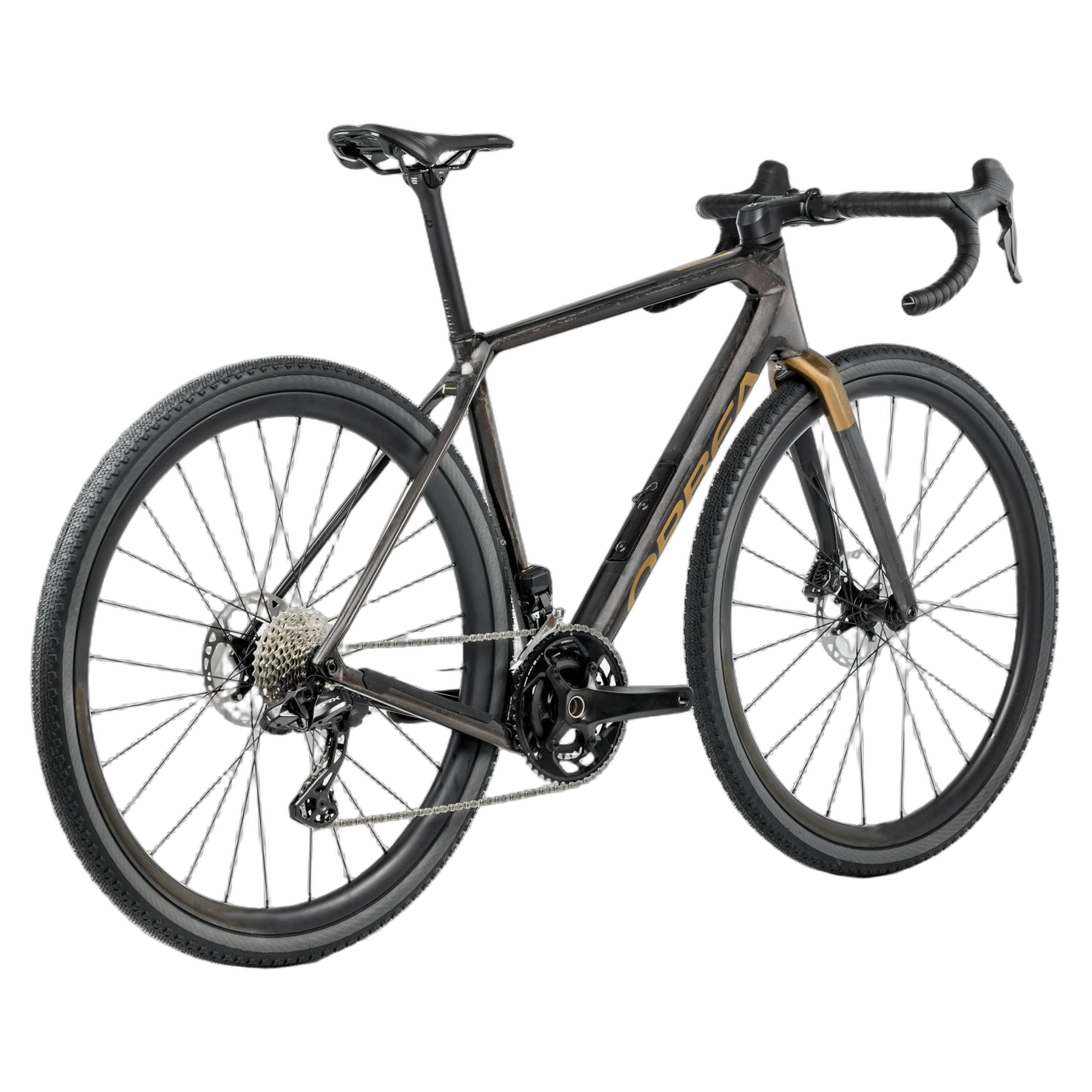Orbea TERRA M30TEAM 1X Cosmic Carbon View - Metallic Olive Green (2025)