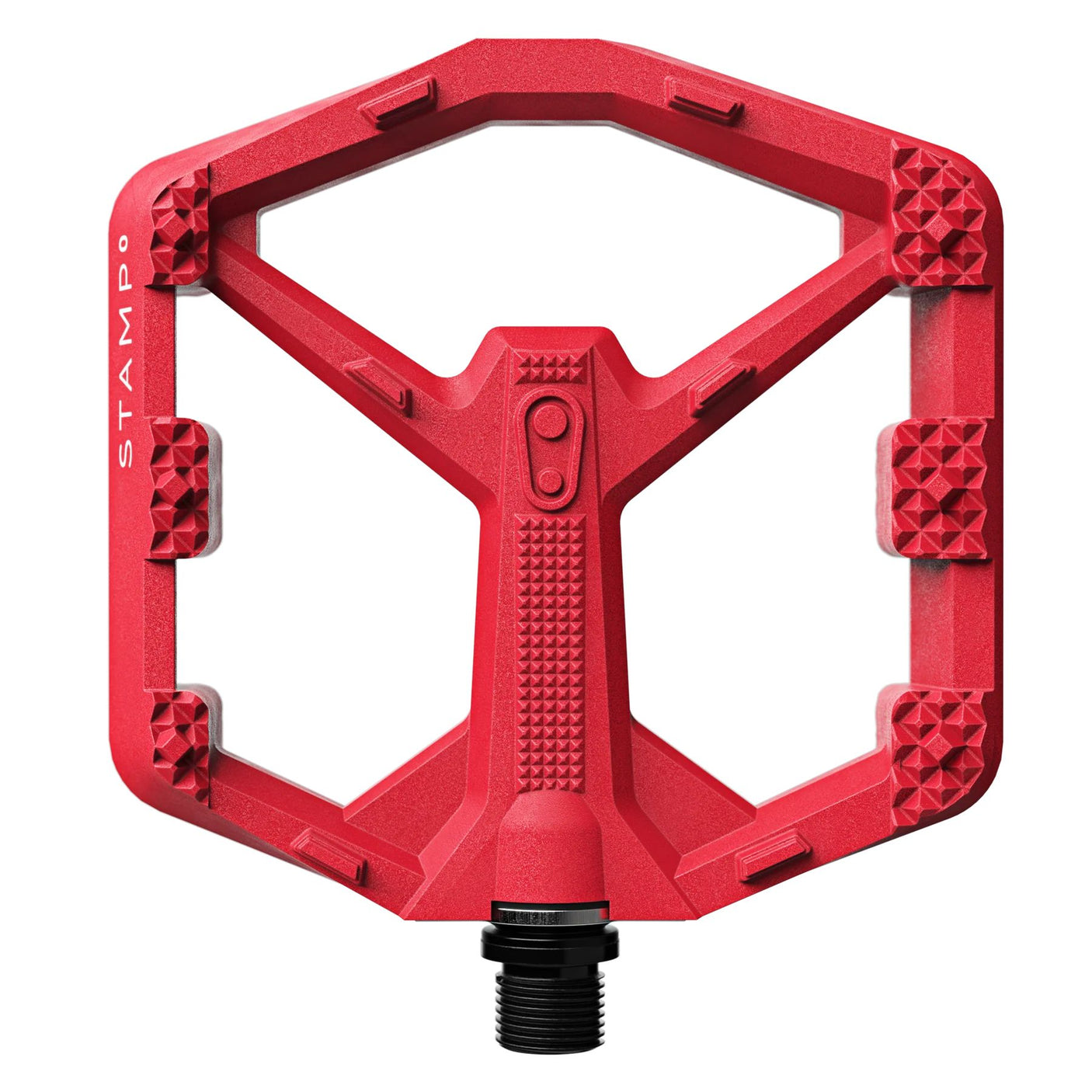 Crankbrothers Stamp 0 Large Plattform-Pedal bright red