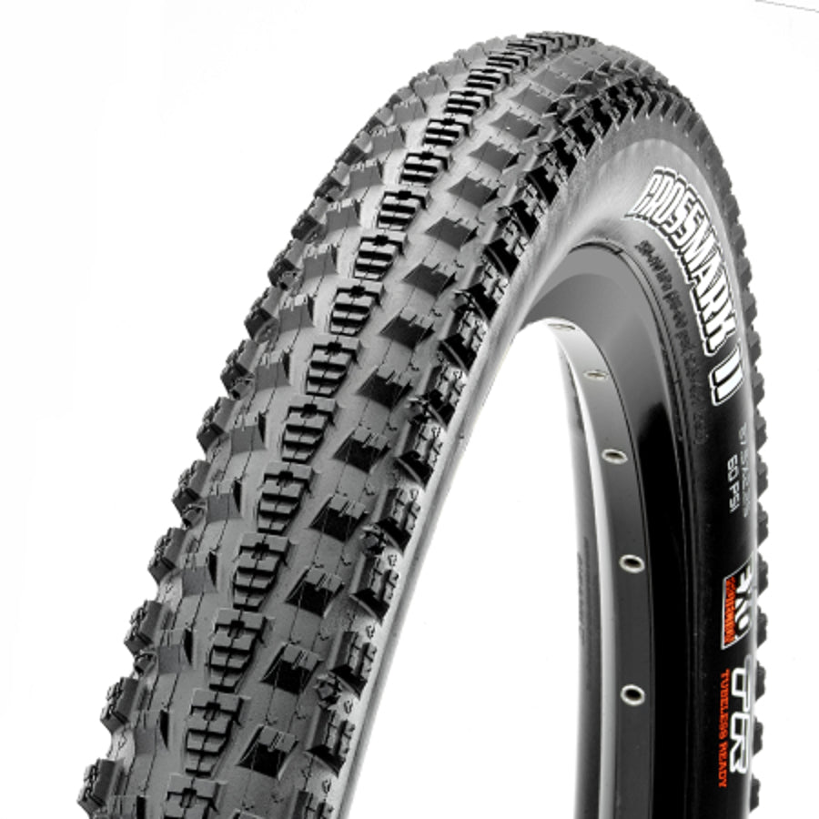 Maxxis Crossmark II Faltreifen 27x2.25" EXO TR schwarz