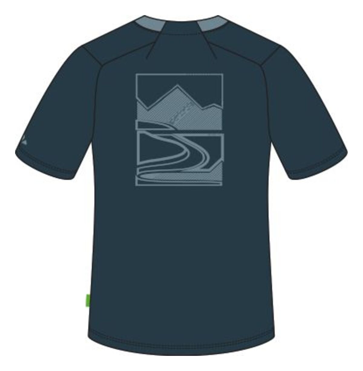 VAUDE Loamer Shirt Damen blau