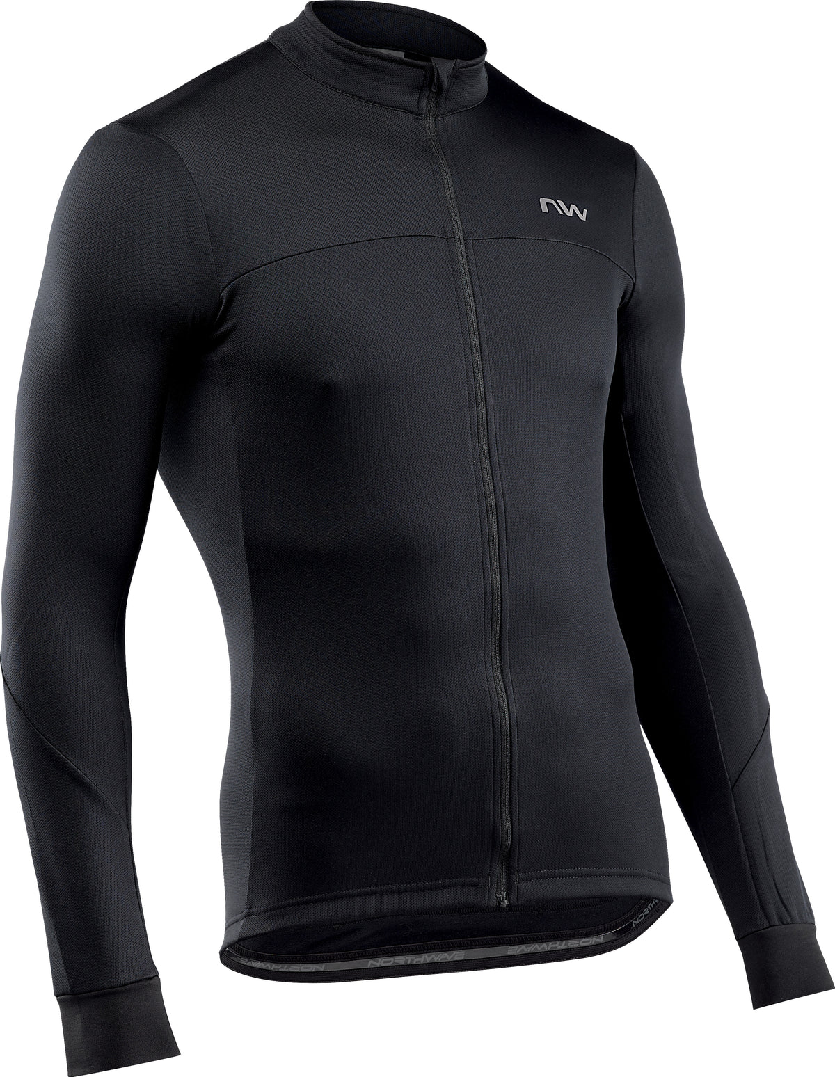 Northwave Force 2 Jersey LS Full Zip Black