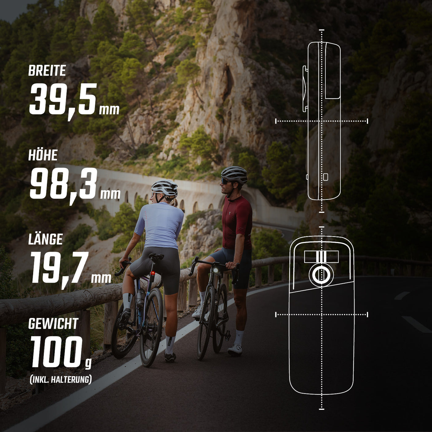 Sigma RECO 80 Link Radar mit StVZO Rücklicht