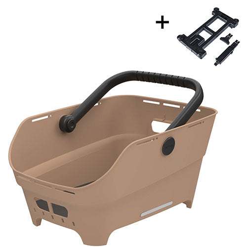 Basil Gepäckträgerkorb CENTO NEO MIK 2.0 Gepäckträgerkorb sand