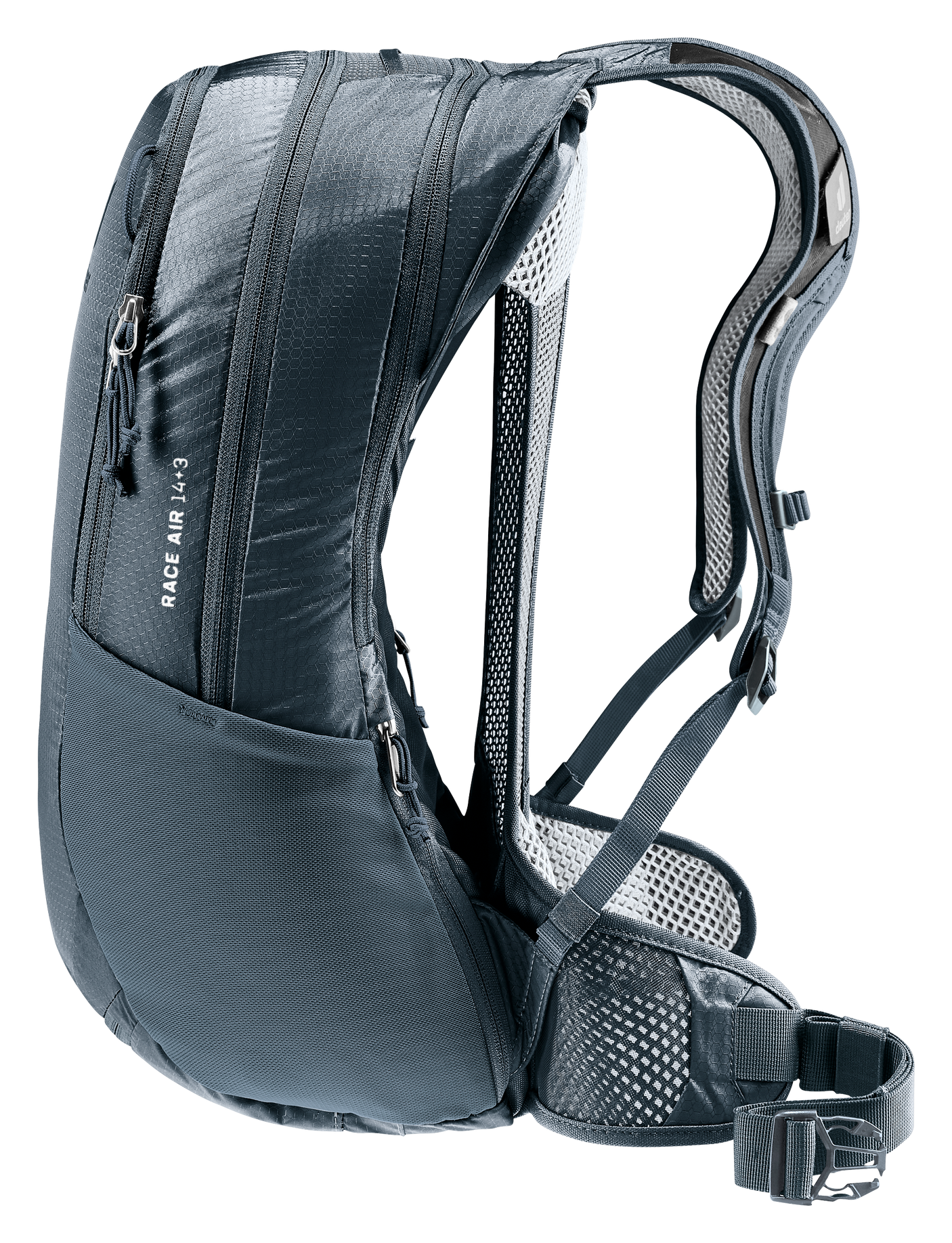 deuter Race Air 14+3 Rucksack schwarz