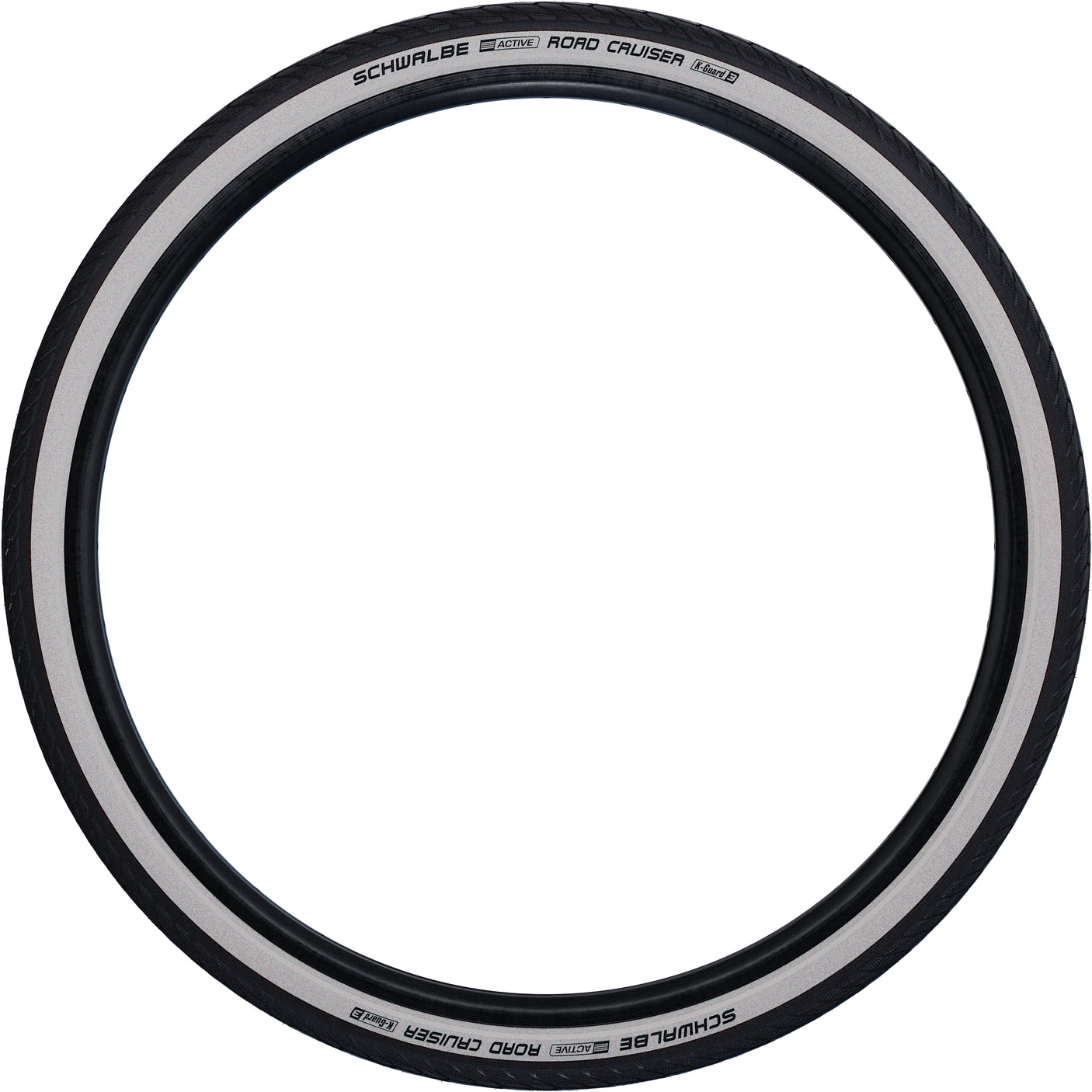 Schwalbe Road Cruiser Drahtreifen 28x1.60" K-Guard Active Reflex weiß