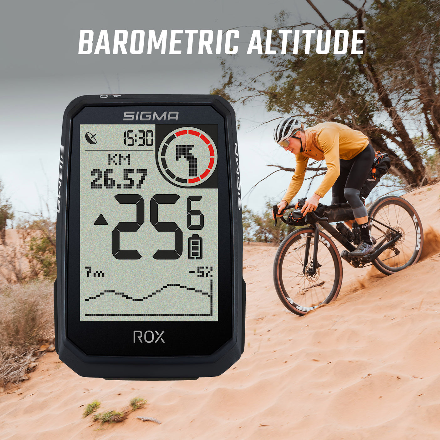Sigma ROX 4.0 Endurance Navigationscomputer HR Set schwarz