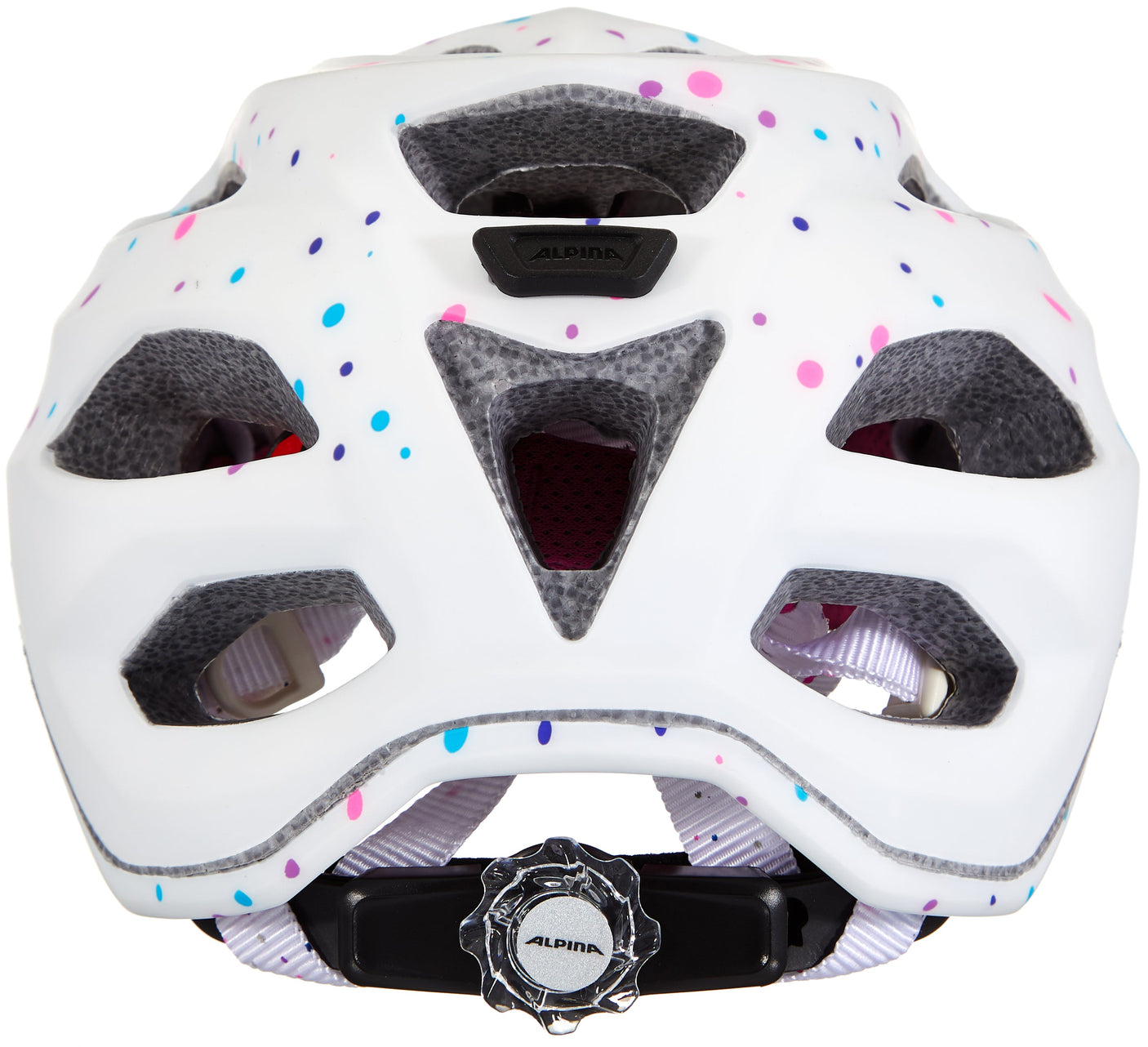 Alpina Carapax Helm Jugend weiß/bunt