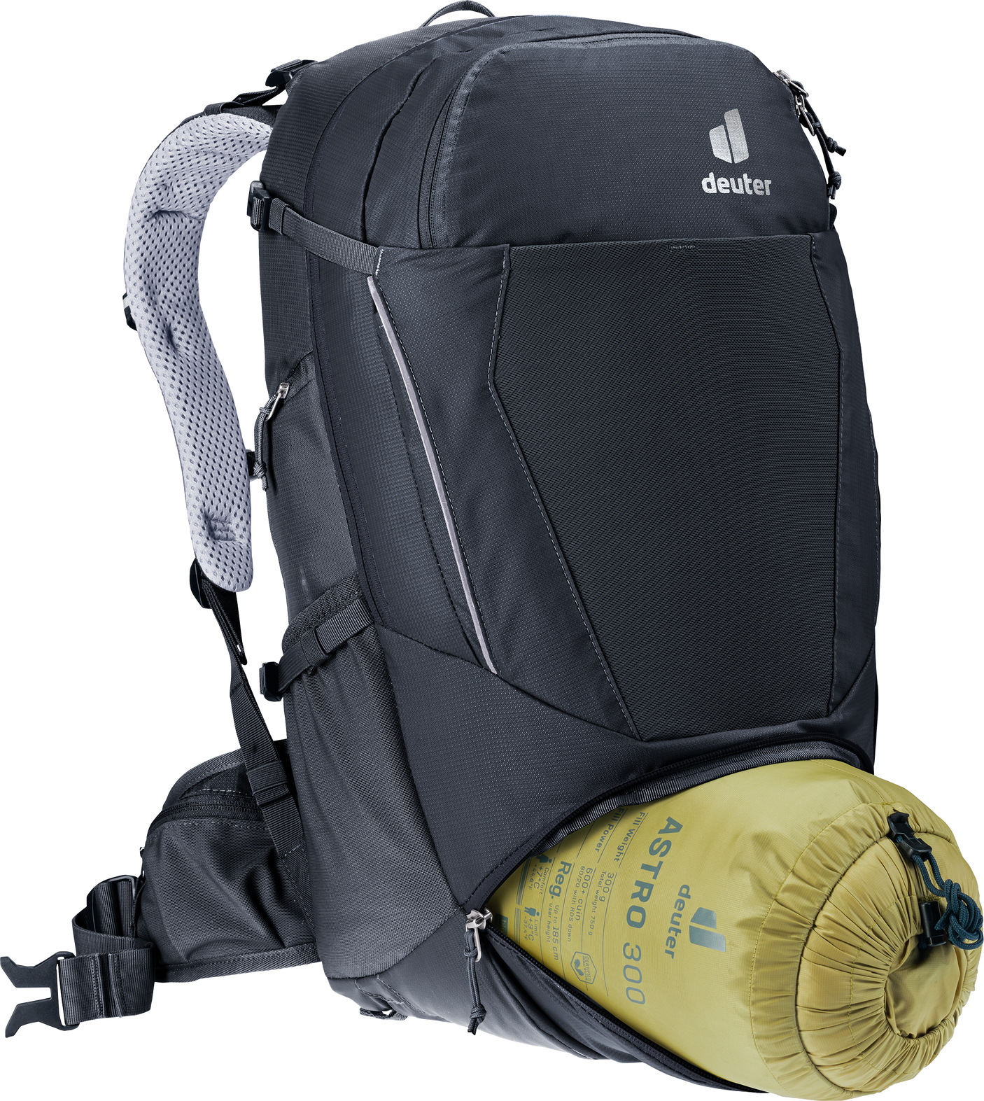 deuter Trans Alpine 30 Fahrradrucksack black