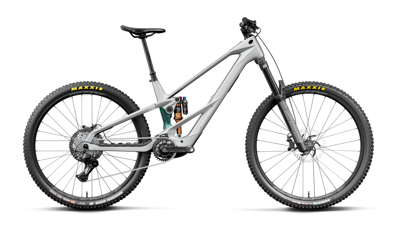 Orbea WILD LT M20 Smooth Silver (Matt) - Escape Green C. View (Gloss) (2027)