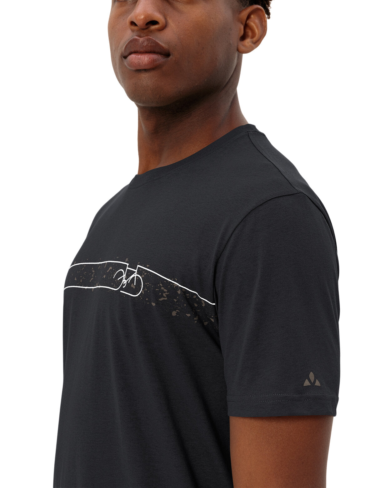 VAUDE Men's Cyclist T-Shirt V black/black