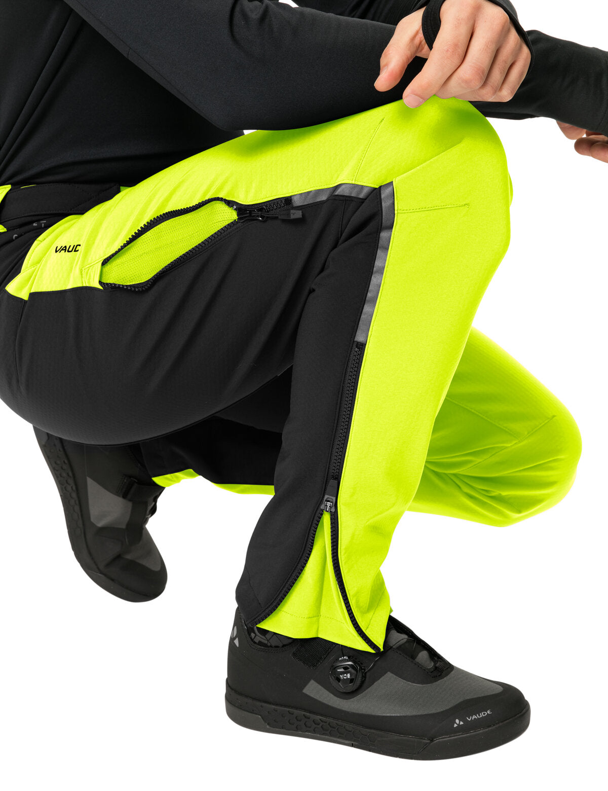 VAUDE Qimsa Softshell Pants II Herren gelb