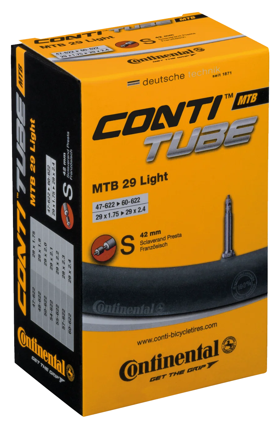 Continental MTB 29" Light Schlauch 47-62/622 SV