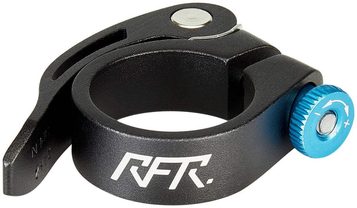RFR Sattelklemme mit Schnellspanner 34.9 mm black´n´blue