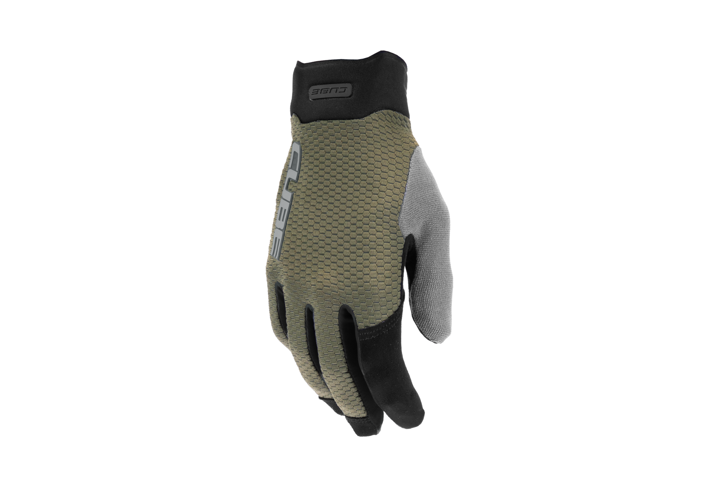Cube Handschuhe Gravity langfinger TM olive´n´grey