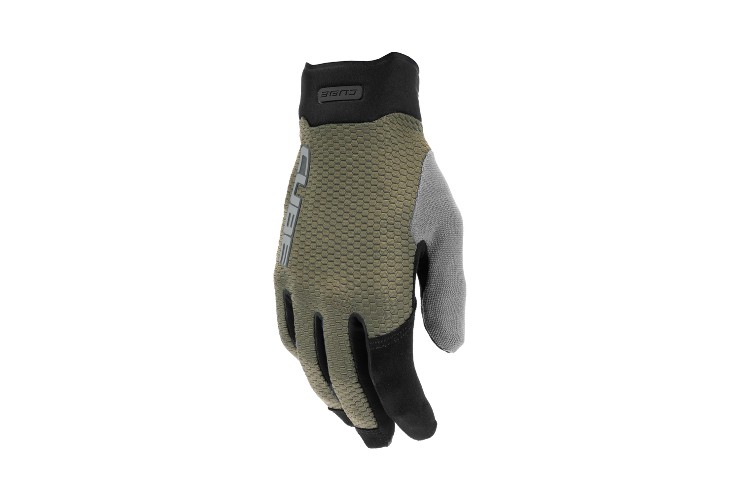 Cube Handschuhe Gravity langfinger TM olive´n´grey