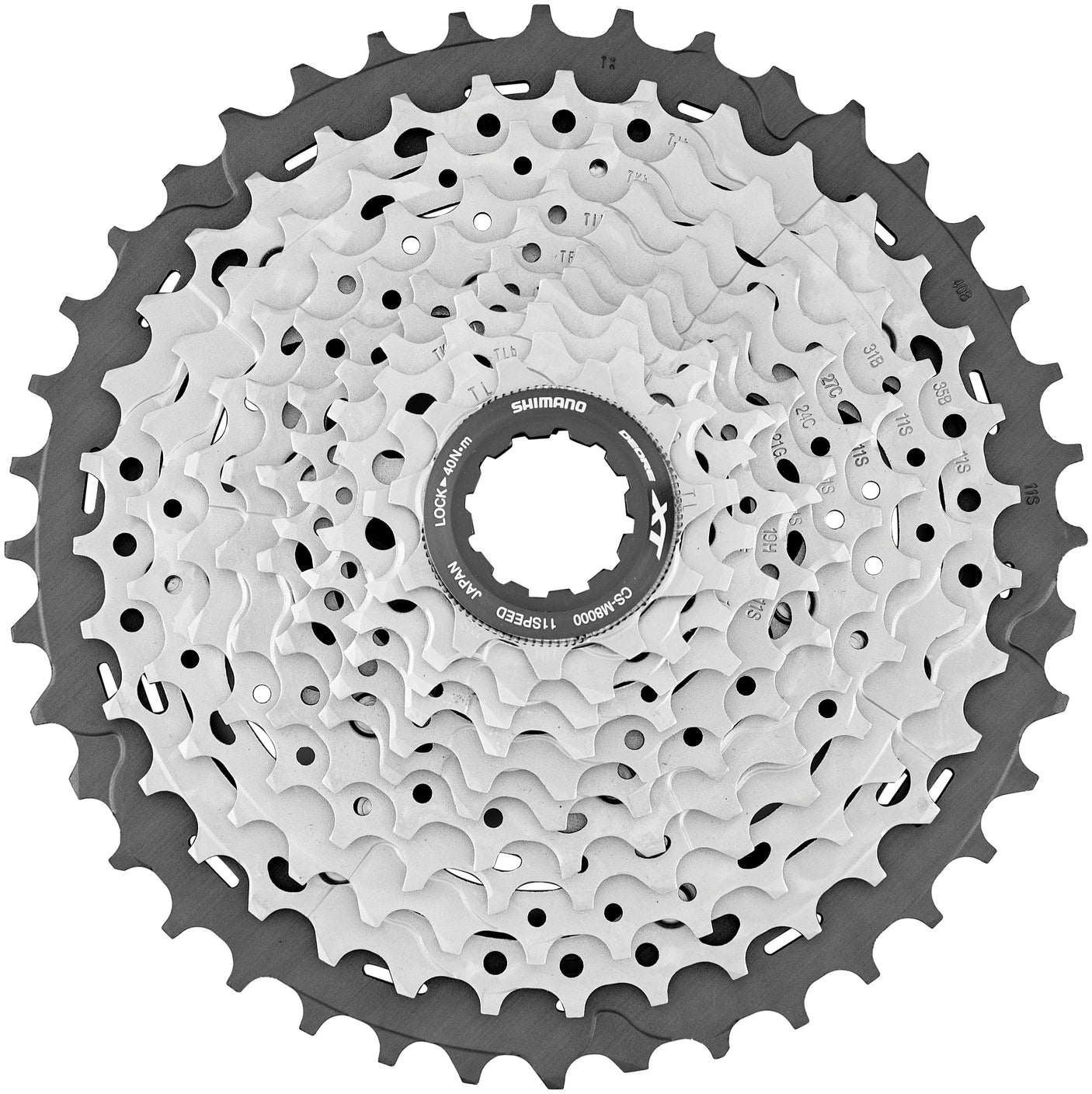 Shimano Deore XT CS-M8000 Kassette 11-fach silber