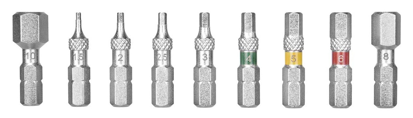 Topeak Allen Bit Set 9-Stück