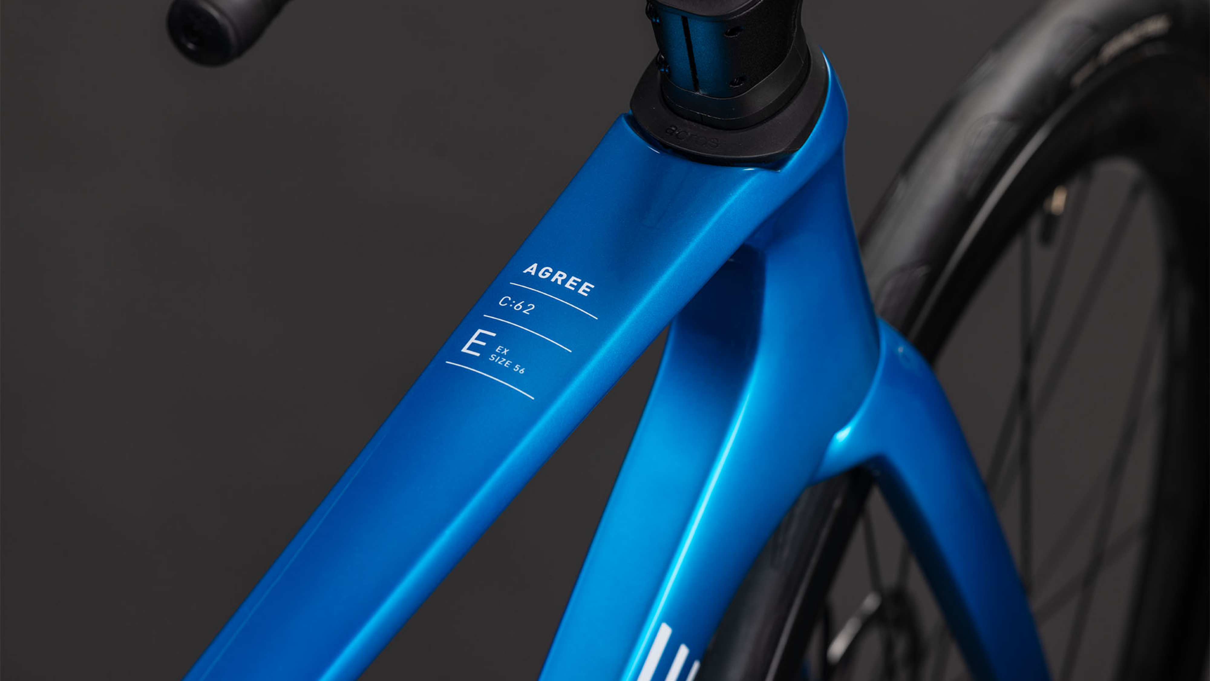 Cube Agree C:62 EX  topasblue´n´white (2026)