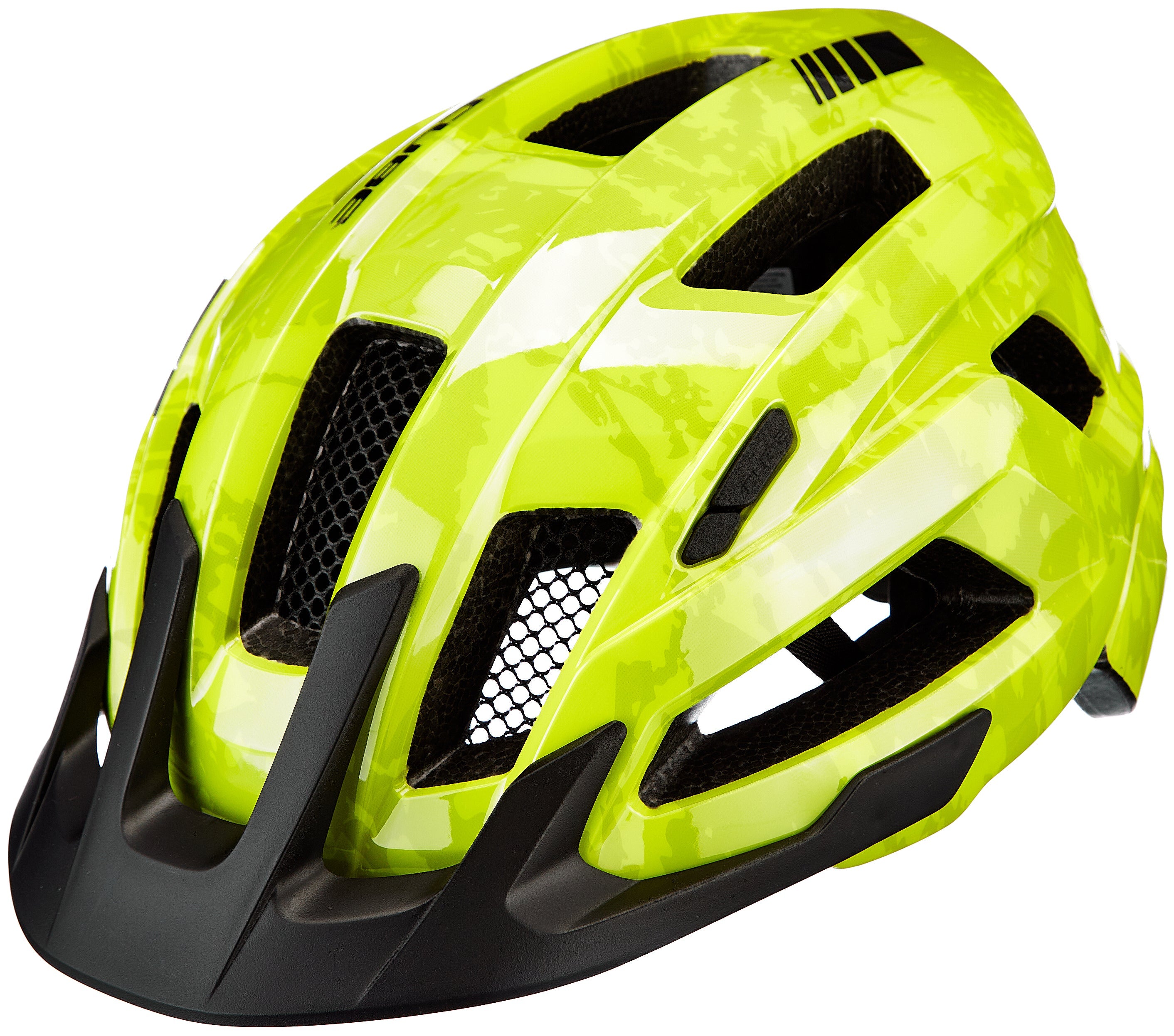 CUBE Helm STEEP glossy citrone