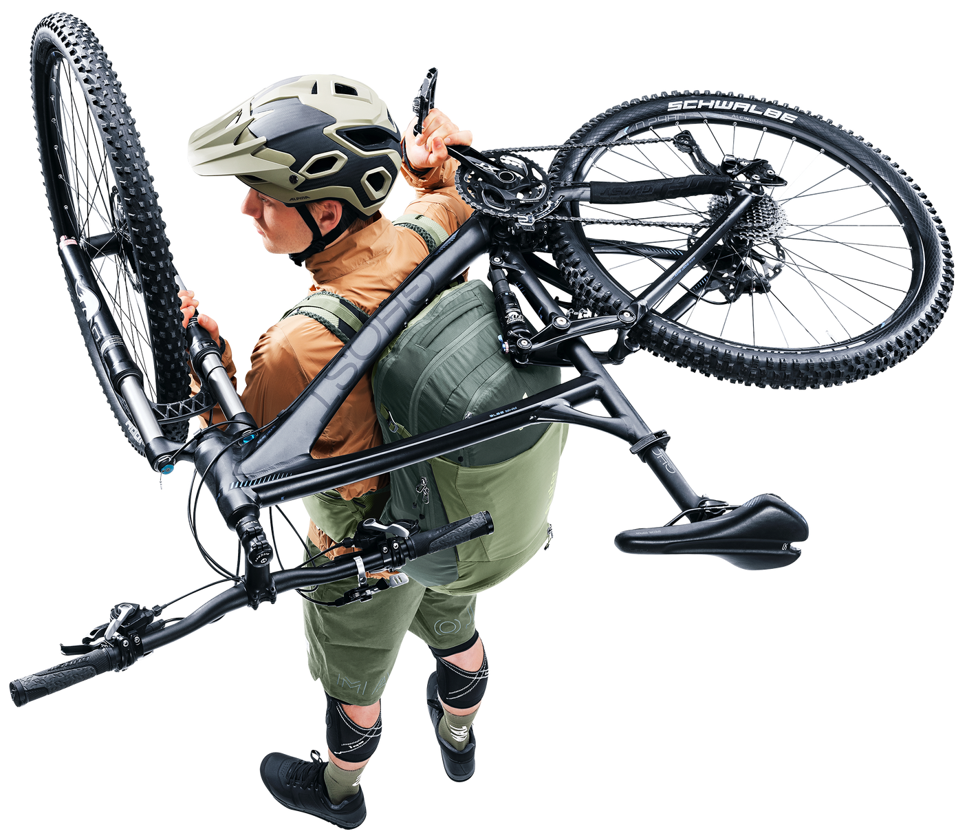 deuter Trans Alpine Pro 28 Fahrradrucksack grove-ivy