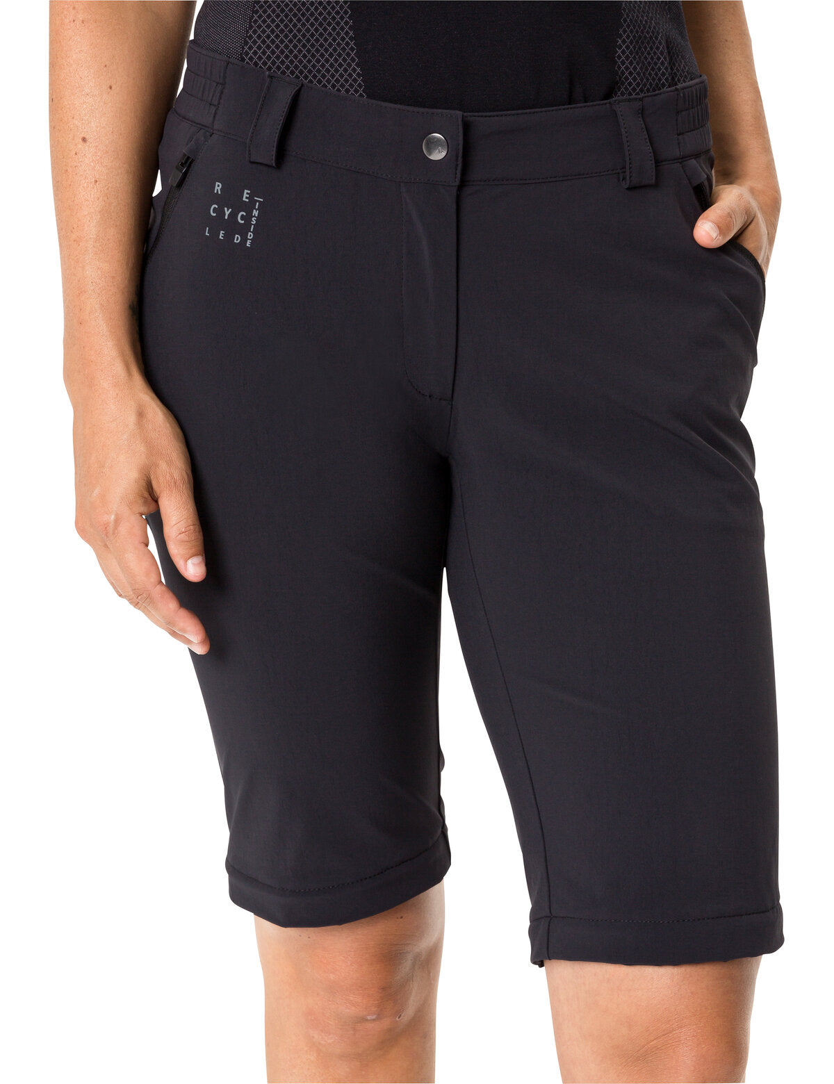 VAUDE Yaras Zip Off Pants Damen schwarz