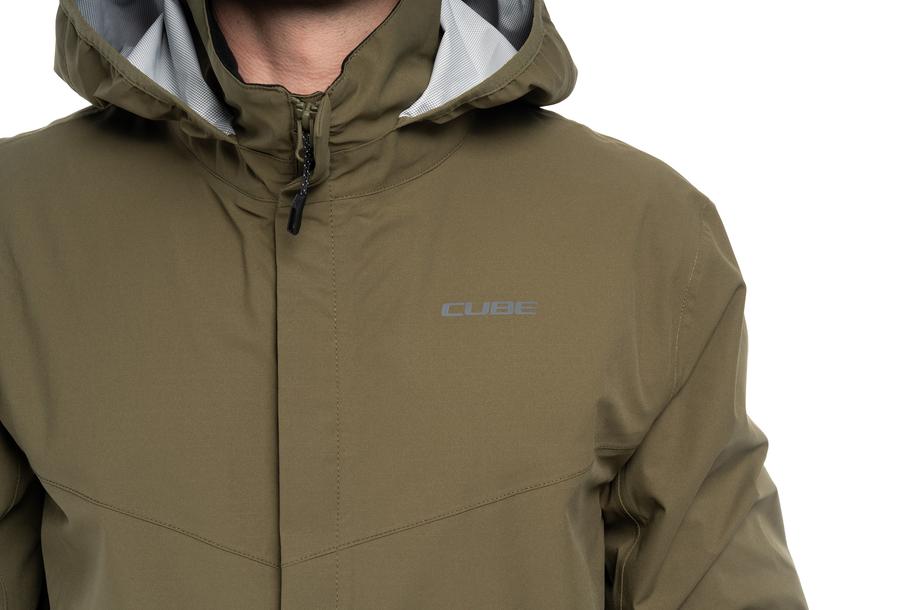 Cube Regenjacke CMPT olive