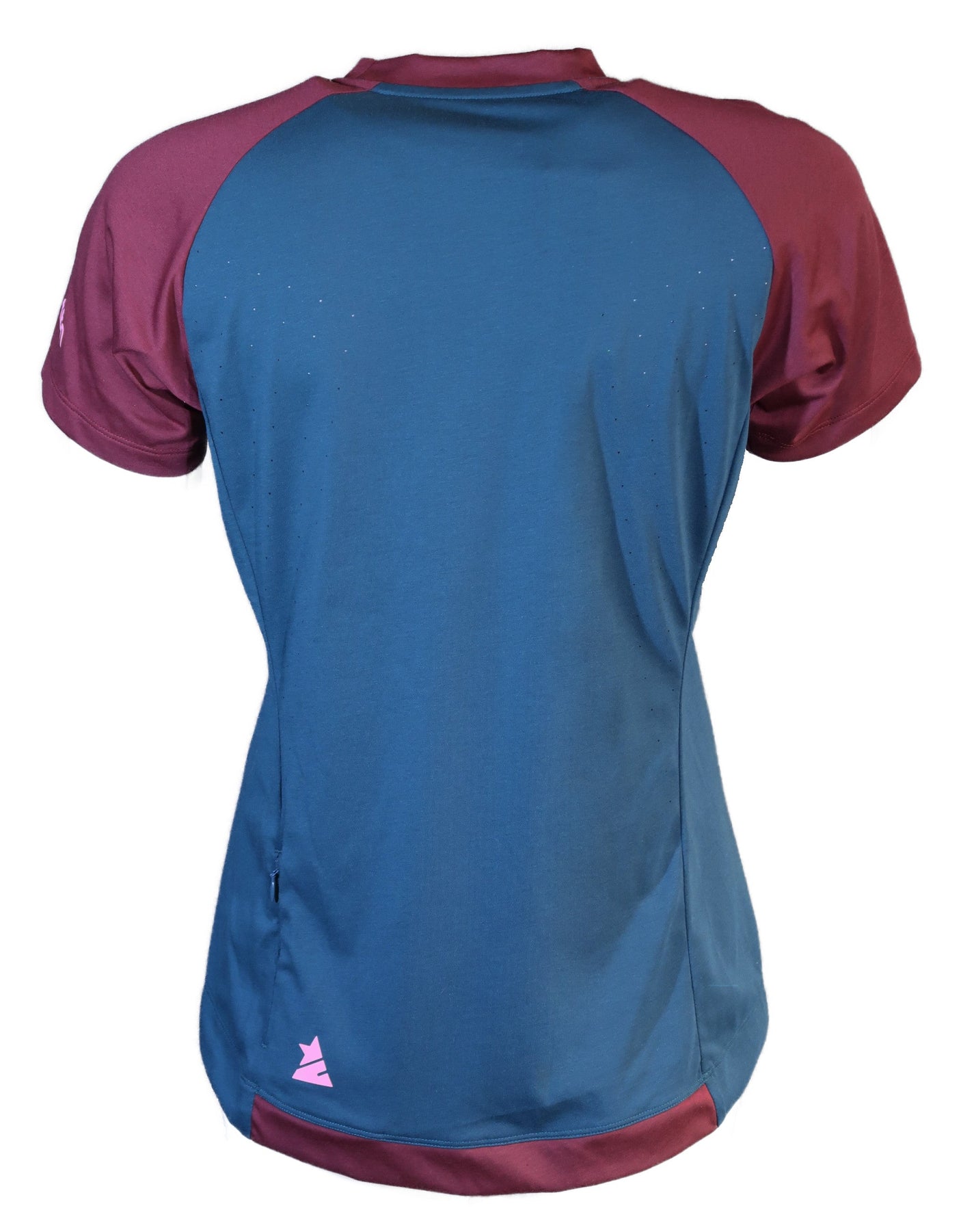 Zimtstern PureFlowz Shirt SS Wmns French Navy/Windsor Wine