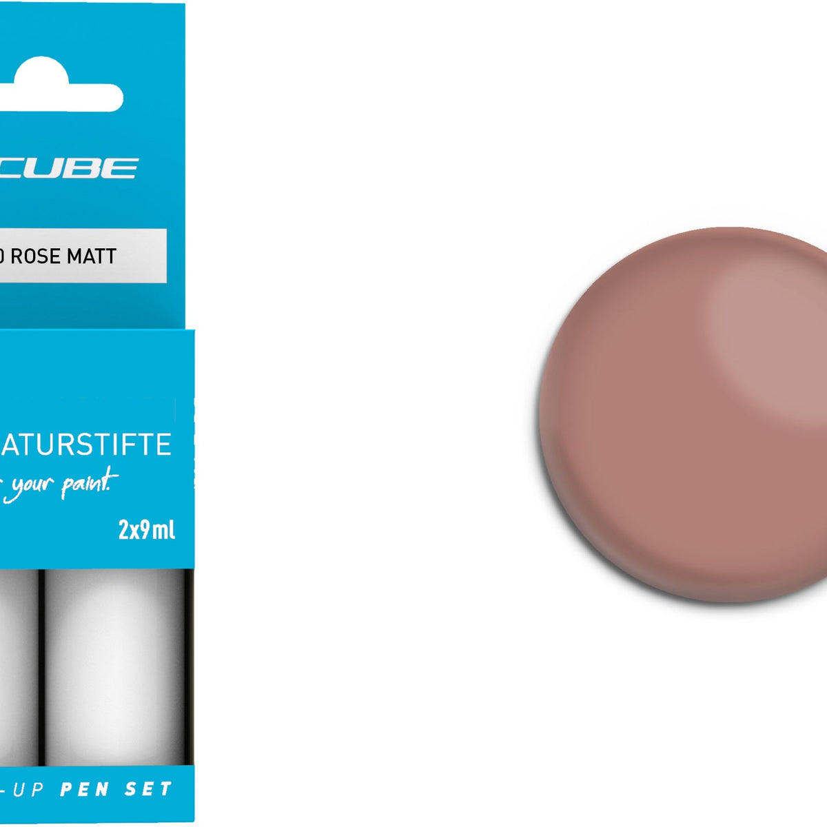 CUBE Lackstift Set ROSE matt 2350