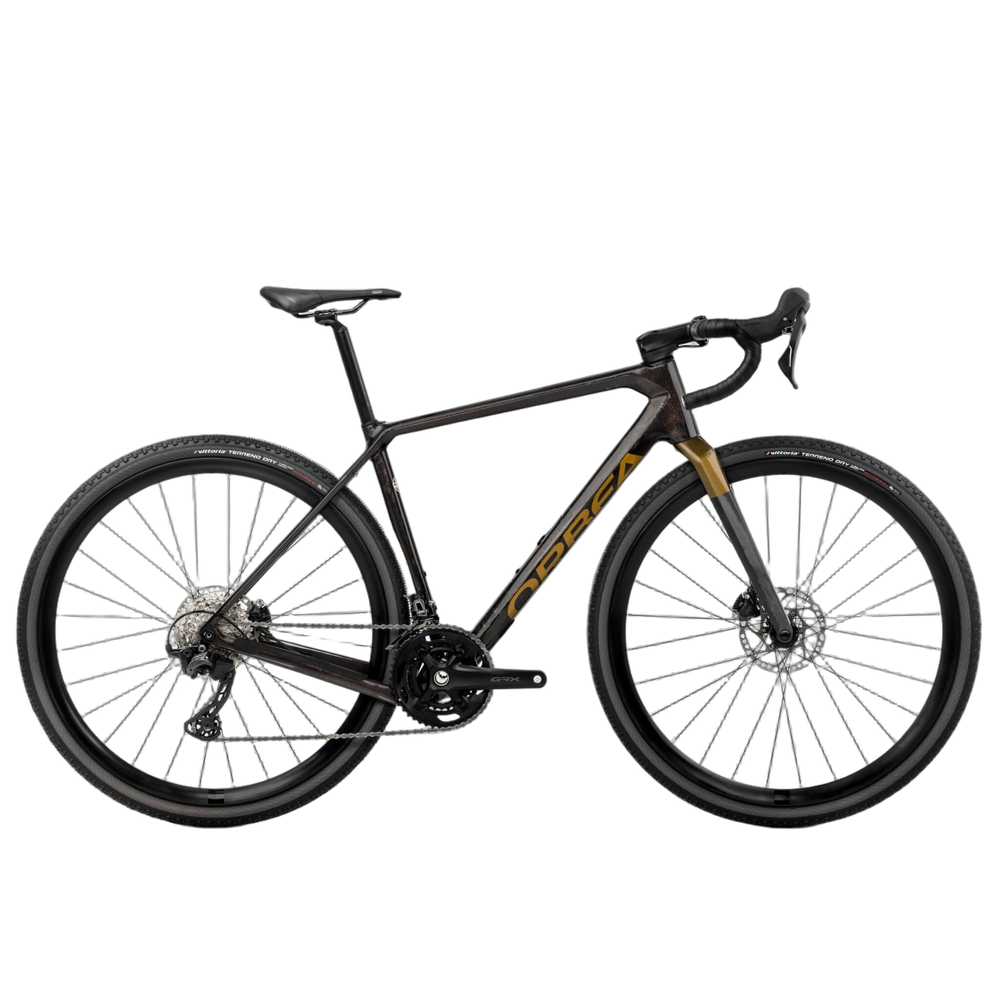 Orbea TERRA M30TEAM 1X Cosmic Carbon View - Metallic Olive Green (2025)