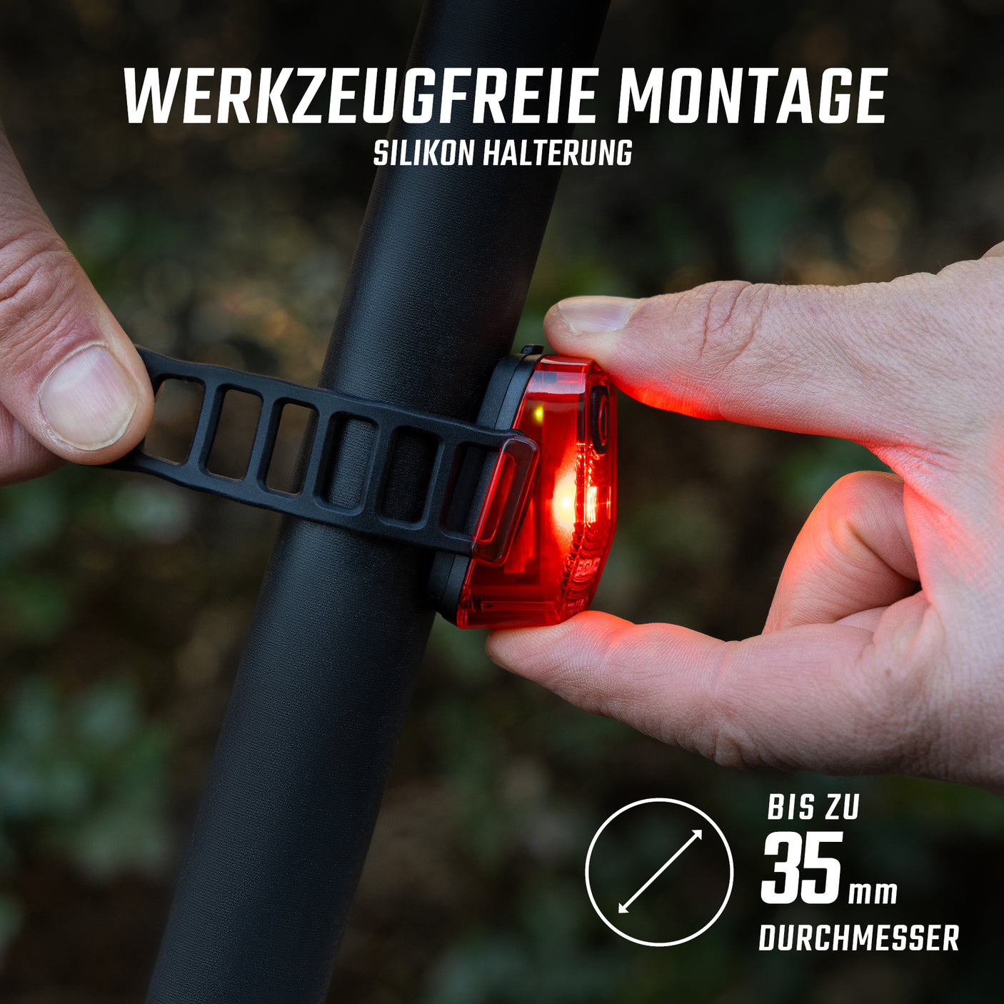 Sigma Hiro 10 Rücklicht