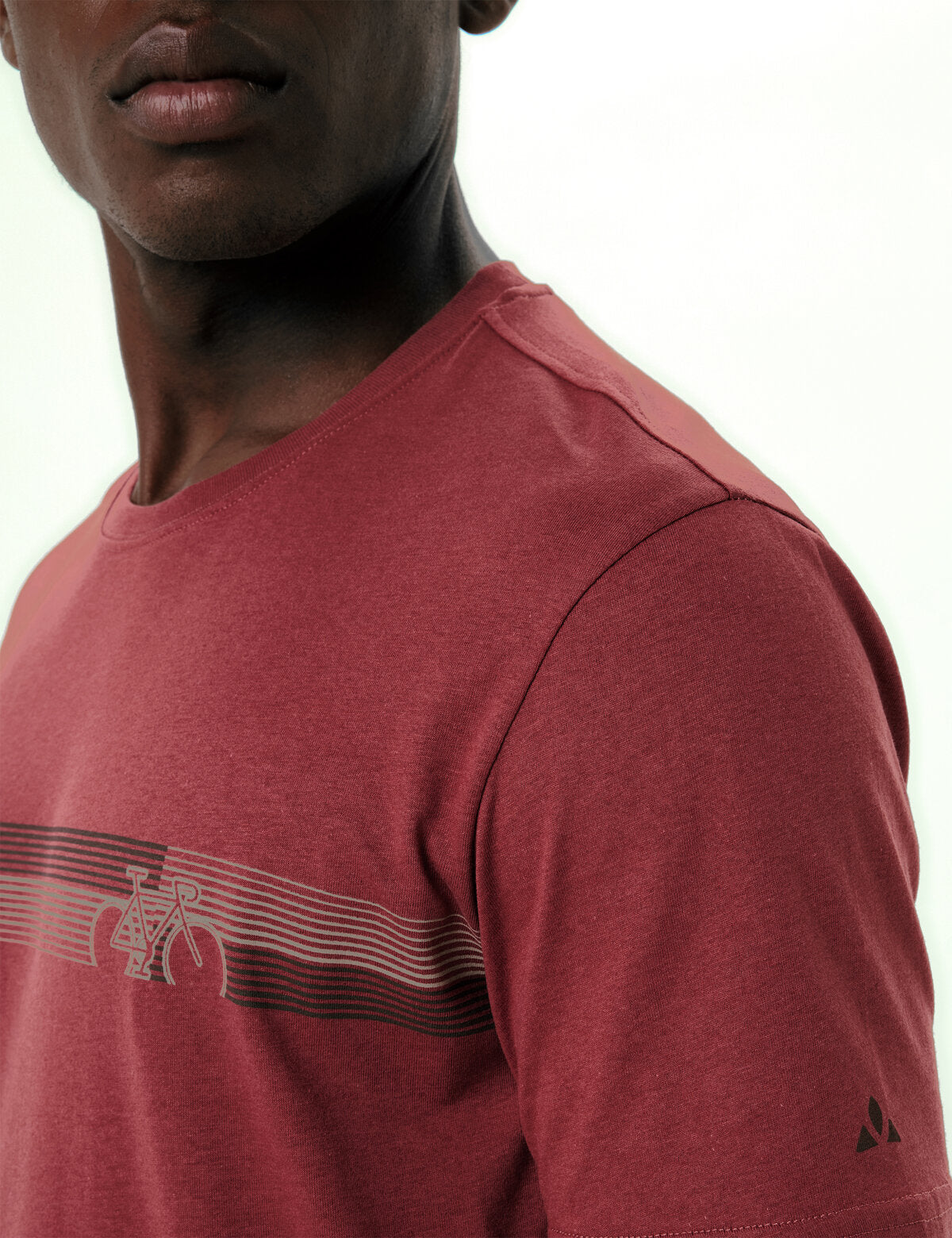 VAUDE Men's Cyclist T-Shirt V redeva/red