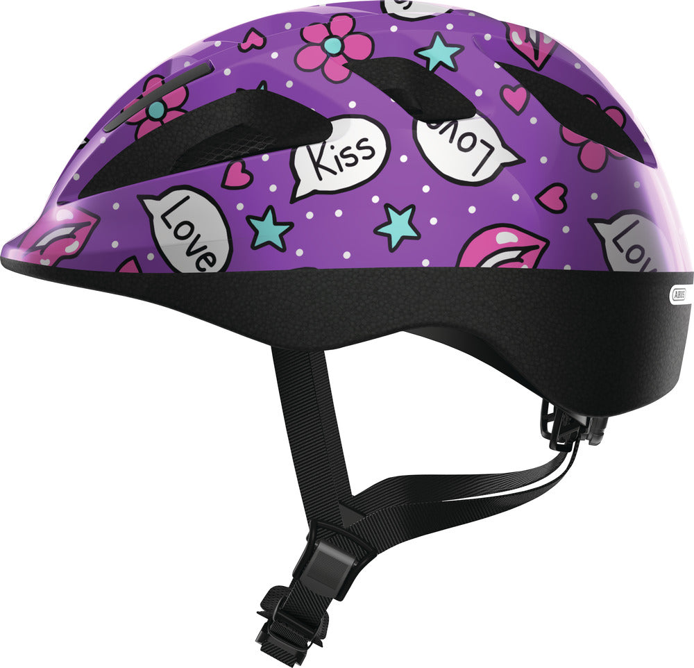 Abus Smooty 2.0 Kinderhelm purple kisses